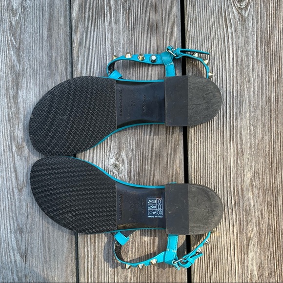 BALENCIAGA stud sandals Blue (37) - Picture 4 of 4